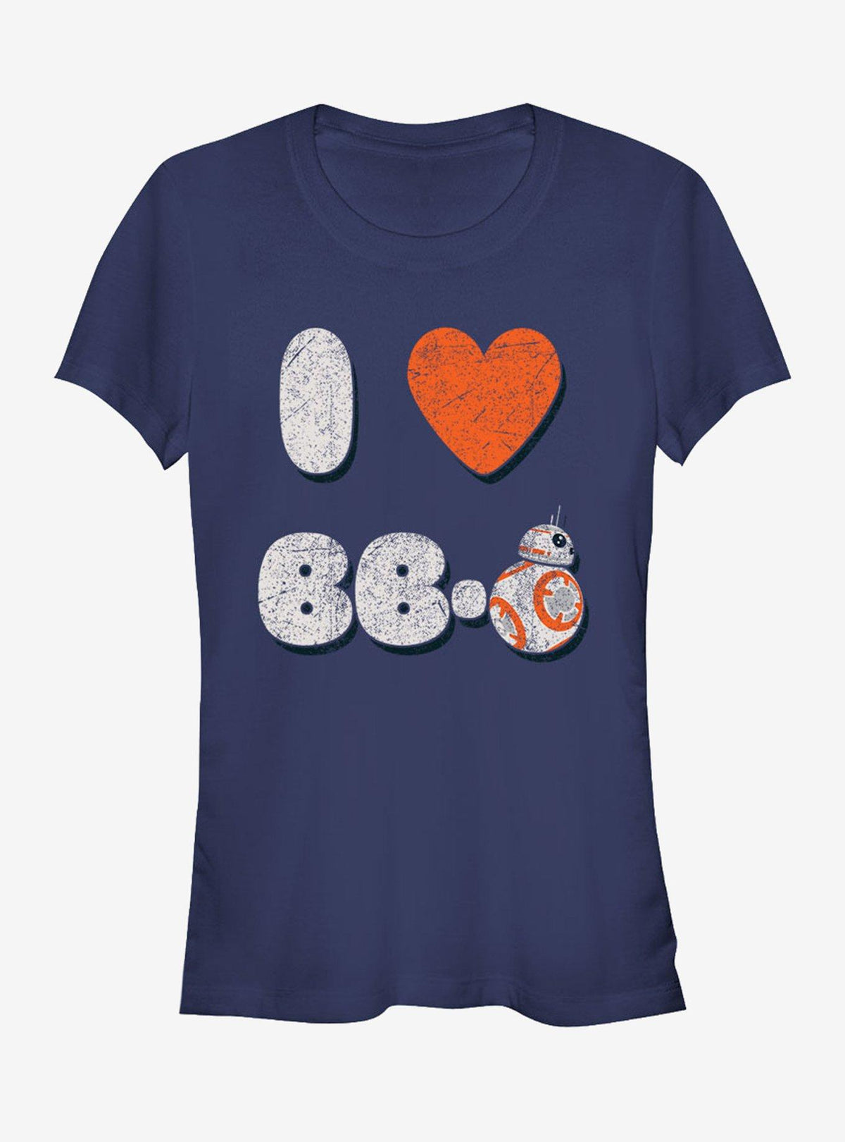 Star Wars I Love BB-8 Girls T-Shirt T-Shirt | Viral Style | Top Pick For Fans