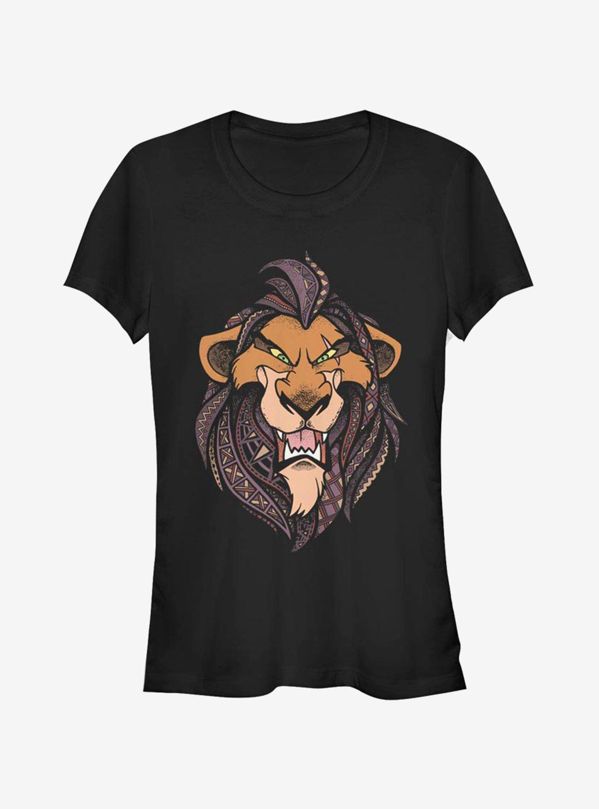 Lion King Grinning Scar Face Girls T-Shirt T-Shirt | Viral Style | Great Gift Idea