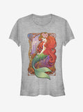 Disney The Little Mermaid Glamorous Ariel Girls T-Shirt T-Shirt | Best-Selling Artwork | High Demand Item
