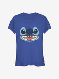 Disney Lilo Stitch Face Large Girls T-Shirt T-Shirt | Best-Selling Artwork | Trending Now