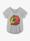 Marvel WandaVision Retro Costume Pair Girls Plus Size T-Shirt T-Shirt | Viral Style | Top Pick For Fans