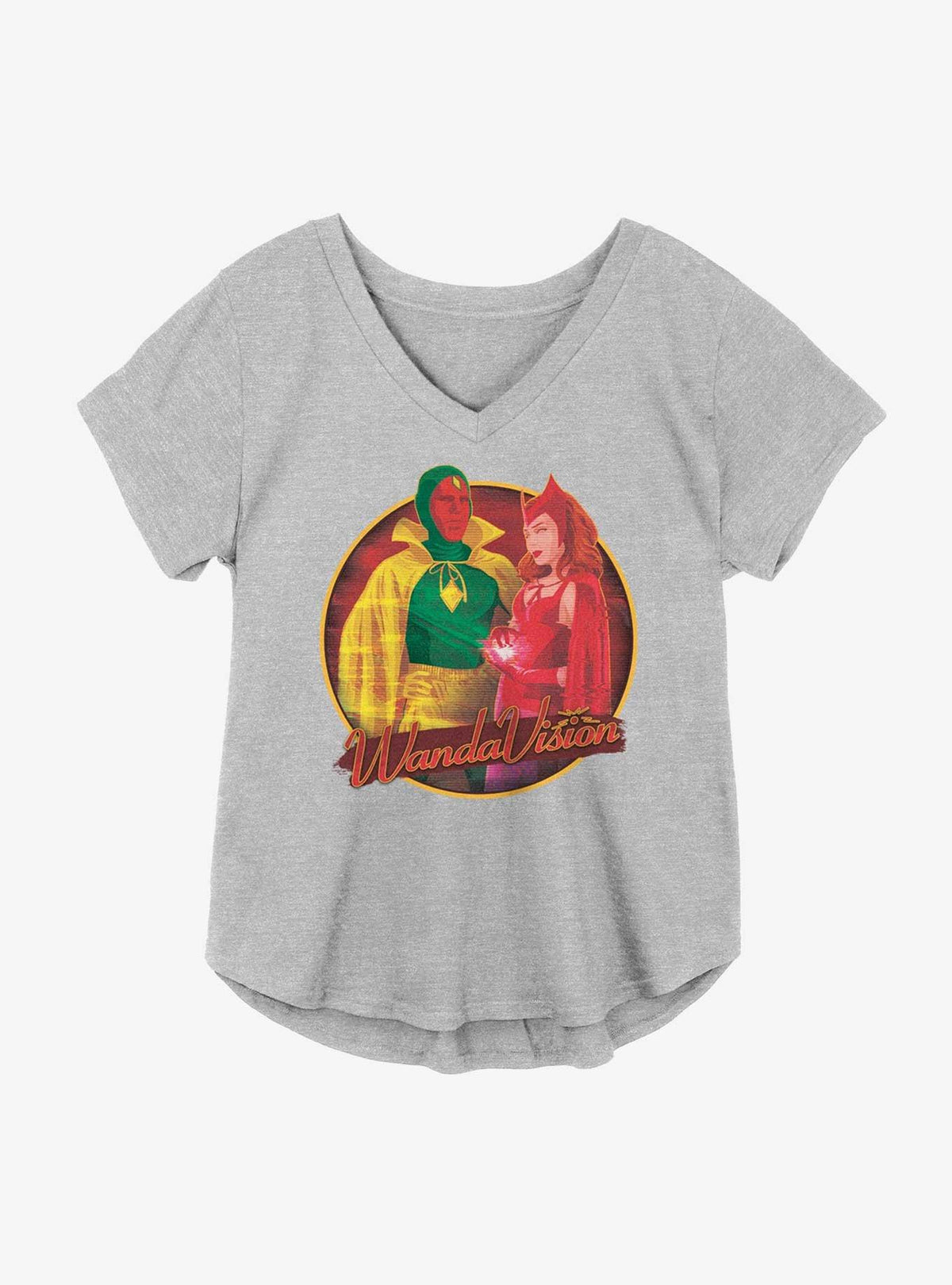 Marvel WandaVision Retro Costume Pair Girls Plus Size T-Shirt T-Shirt | Viral Style | Top Pick For Fans