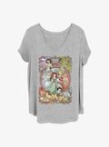 Disney Princesses Princess Power Girls T-Shirt Plus Size T-Shirt | Viral Style | High Demand Item