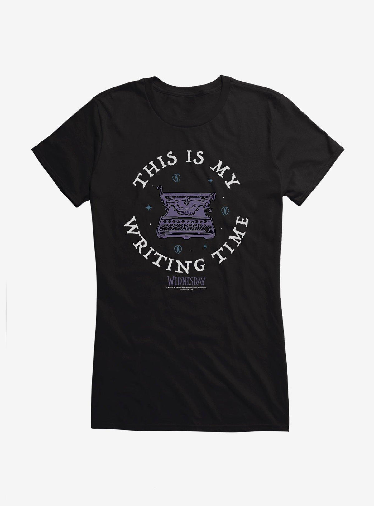 Wednesday This Is My Writing Time Girls T-Shirt T-Shirt | High-Quality Print | Top Pick For Fans