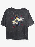 Disney The Owl House King Vines Mineral Wash Girls Crop T-Shirt T-Shirt | Best-Selling Artwork | Must-Have Style