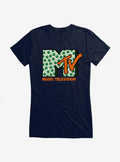 MTV Four Leaf Clover Logo Girls T-Shirt T-Shirt | High-Quality Print | Great Gift Idea