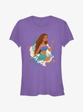 Disney The Little Mermaid Live Action Ariel With A Fork Girls T-Shirt T-Shirt | Trending Design | Perfect For Daily Wear