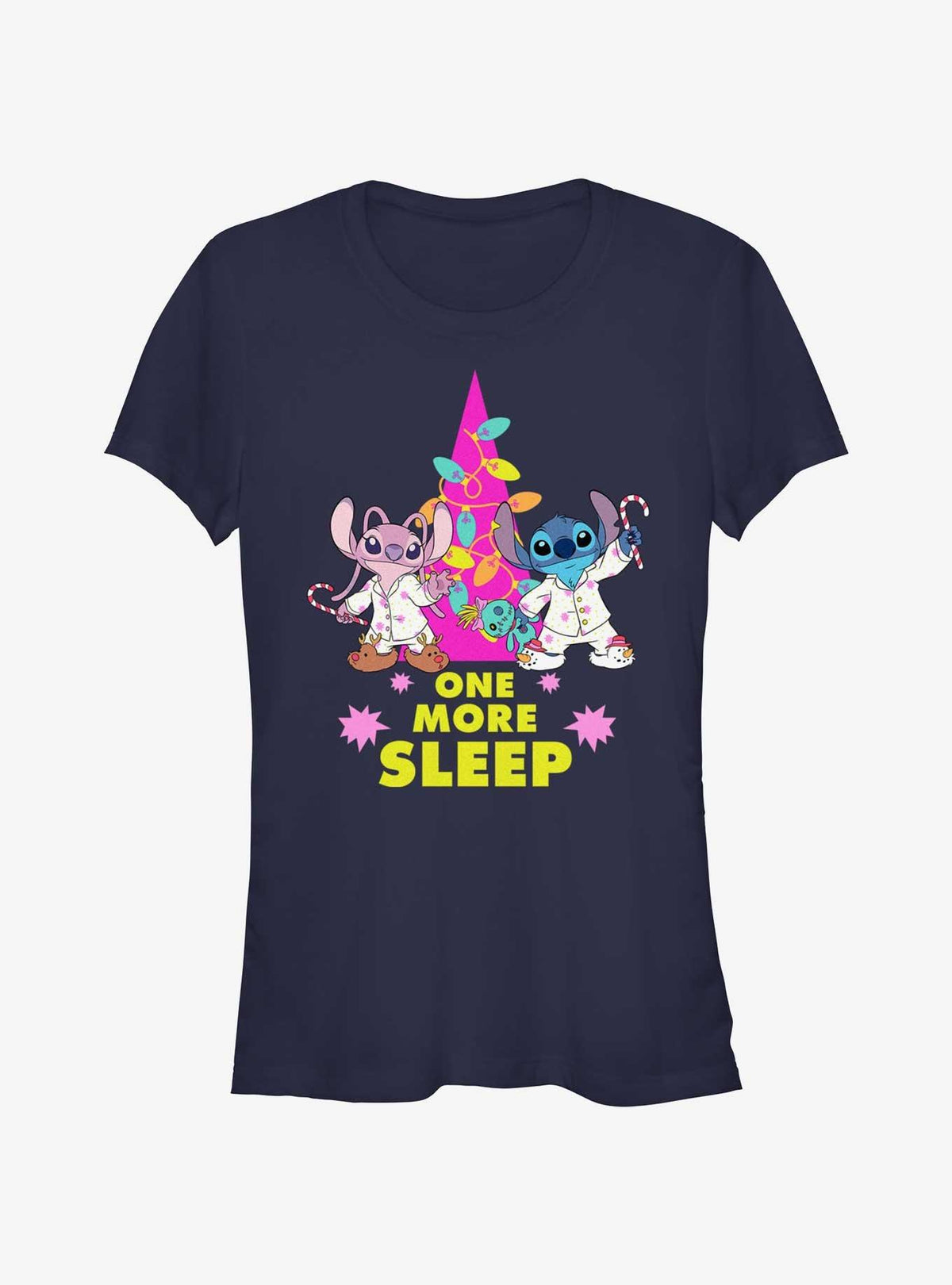 Disney Lilo Stitch One More Sleep Girls T-Shirt T-Shirt | Best-Selling Artwork | Top Pick For Fans