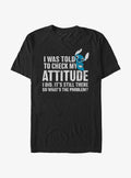 Disney Lilo Stitch Attitude Check T-Shirt T-Shirt | Viral Style | High Demand Item