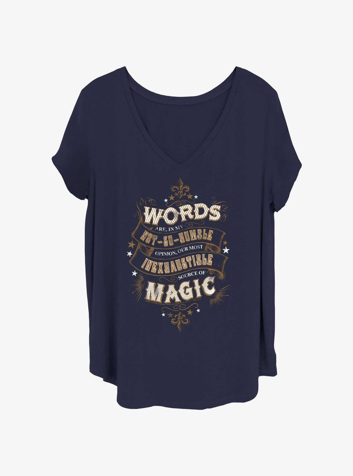 Harry Potter Humble Words Girls T-Shirt Plus Size T-Shirt | Aesthetic Graphic | Must-Have Style