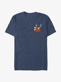 Disney Lilo Stitch Blasters Pocket T-Shirt T-Shirt | Viral Style | Perfect For Daily Wear