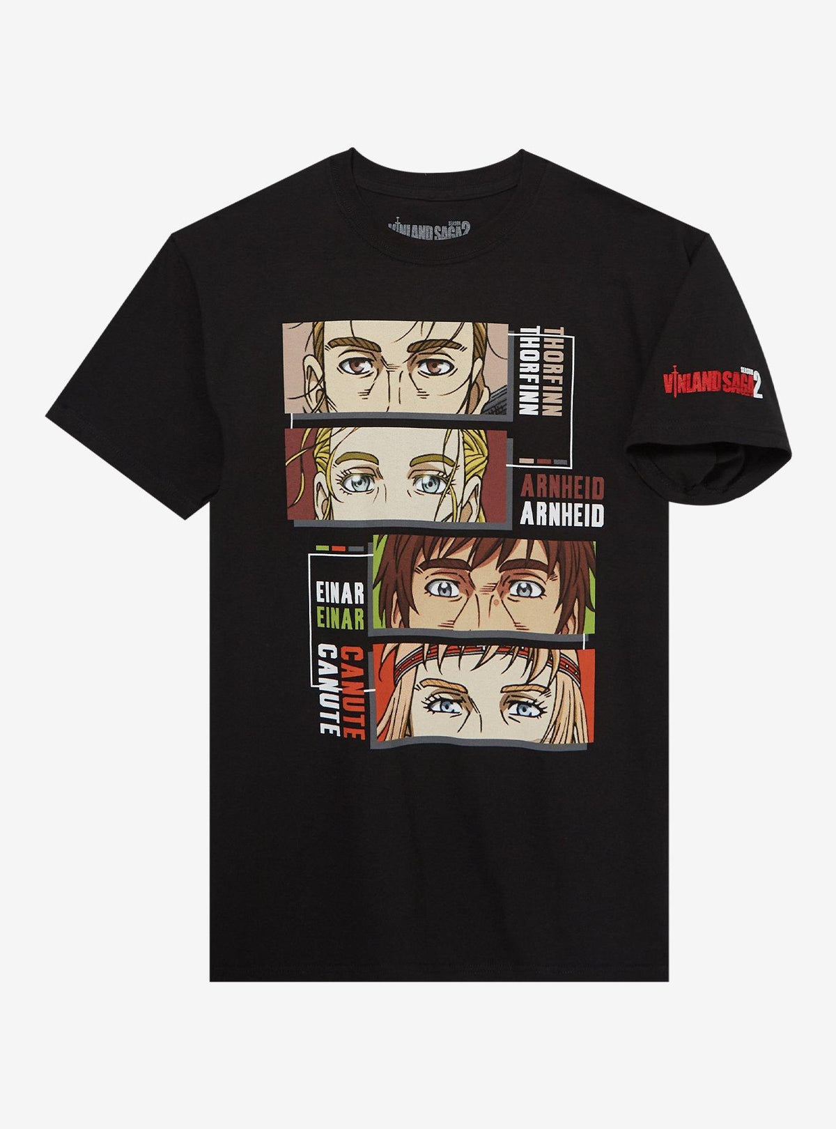 Vinland Saga Close-Up Eye Panels T-Shirt T-Shirt | Aesthetic Graphic | Trending Now
