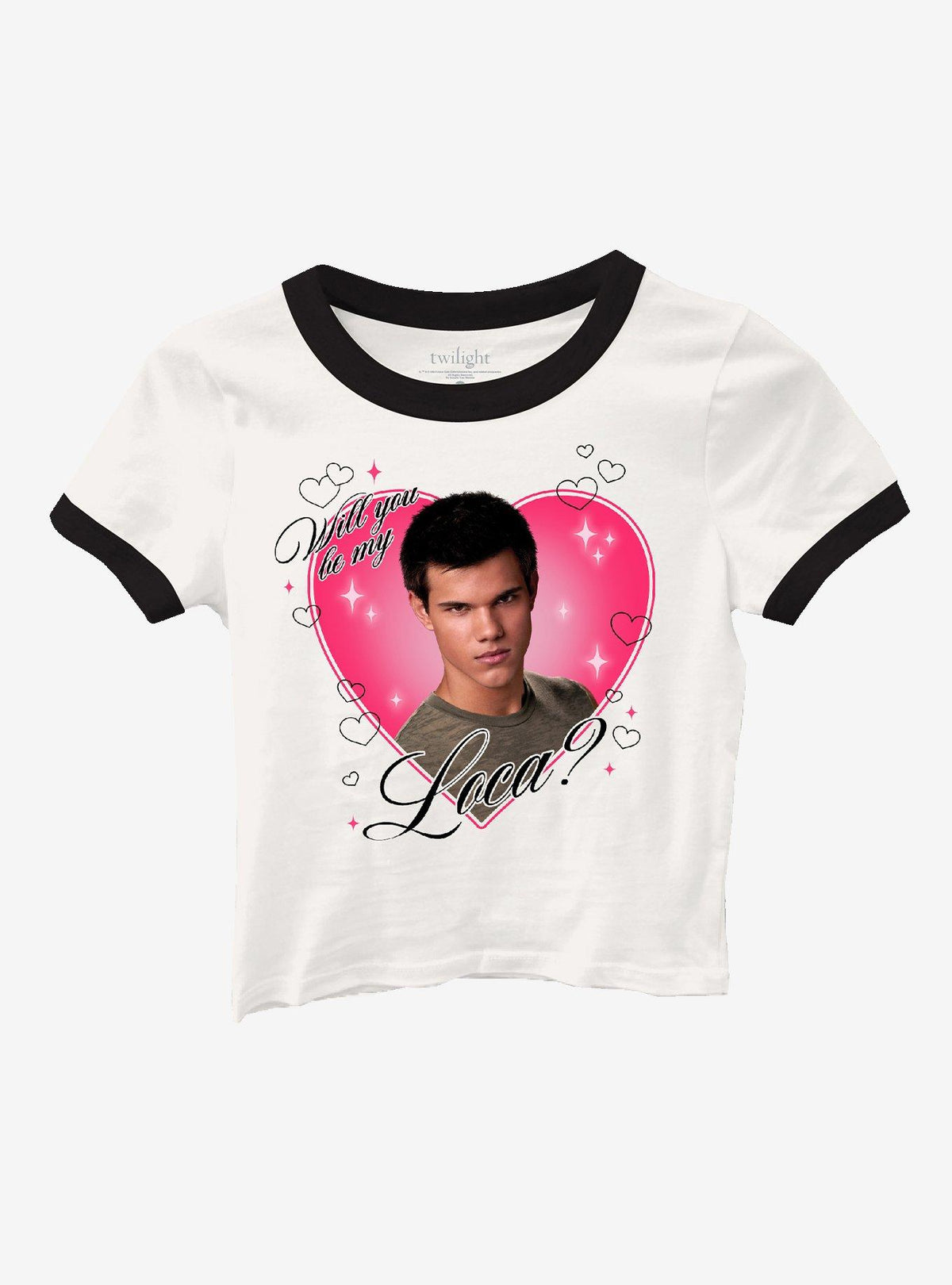 Twilight Will You Be My Loca Girls Baby Ringer T-Shirt T-Shirt | High-Quality Print | Top Pick For Fans