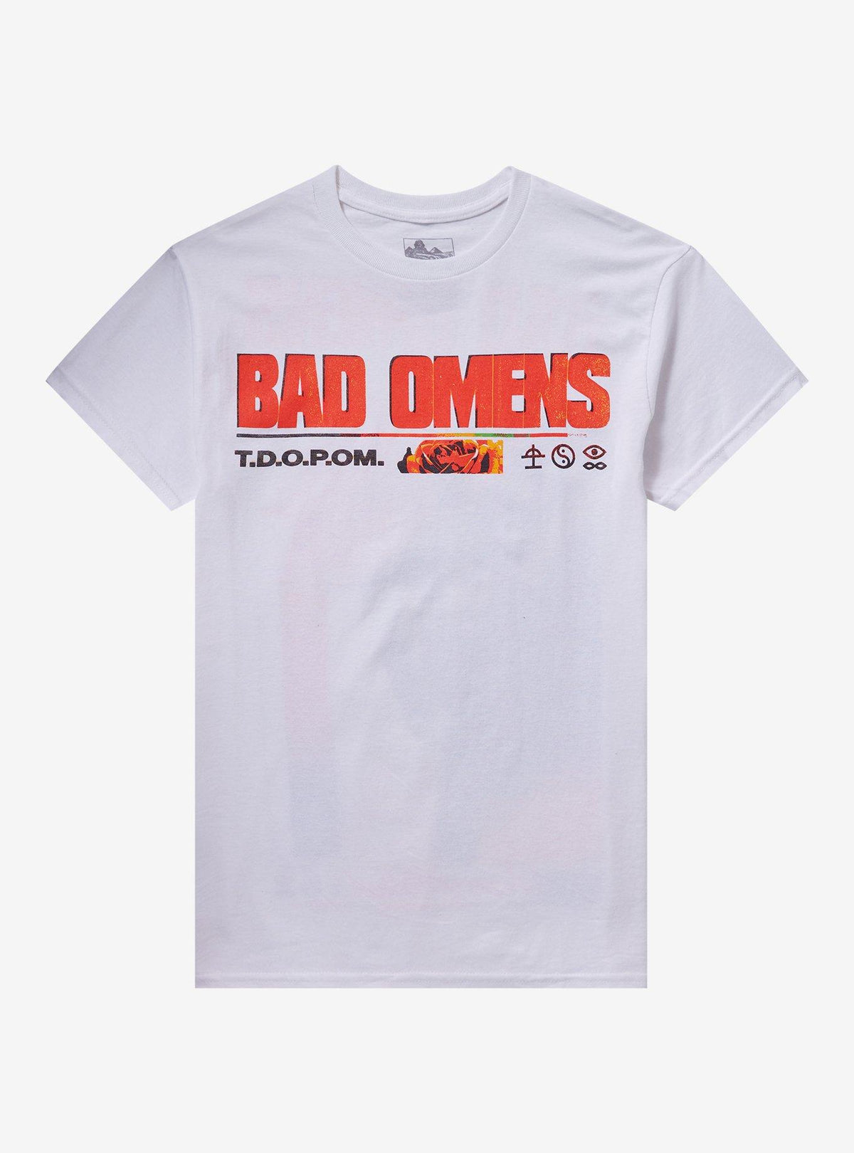 Bad Omens Death Peace Of Mind Boyfriend Fit Girls T-Shirt T-Shirt | Aesthetic Graphic | Perfect For Daily Wear