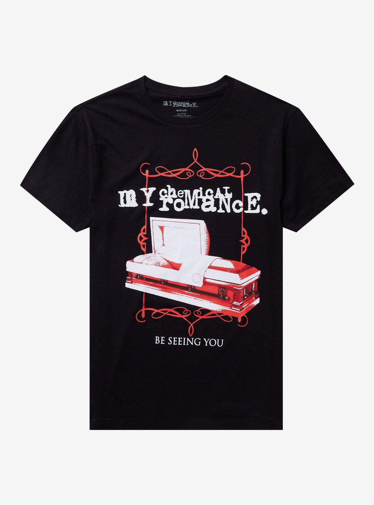 My Chemical Romance Coffin Boyfriend Fit Girls T-Shirt T-Shirt | Exclusive Edition | Top Pick For Fans