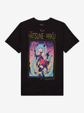 Hatsune Miku Devil Costume Metallic Details T-Shirt By Choccy T-Shirt | Aesthetic Graphic | Must-Have Style