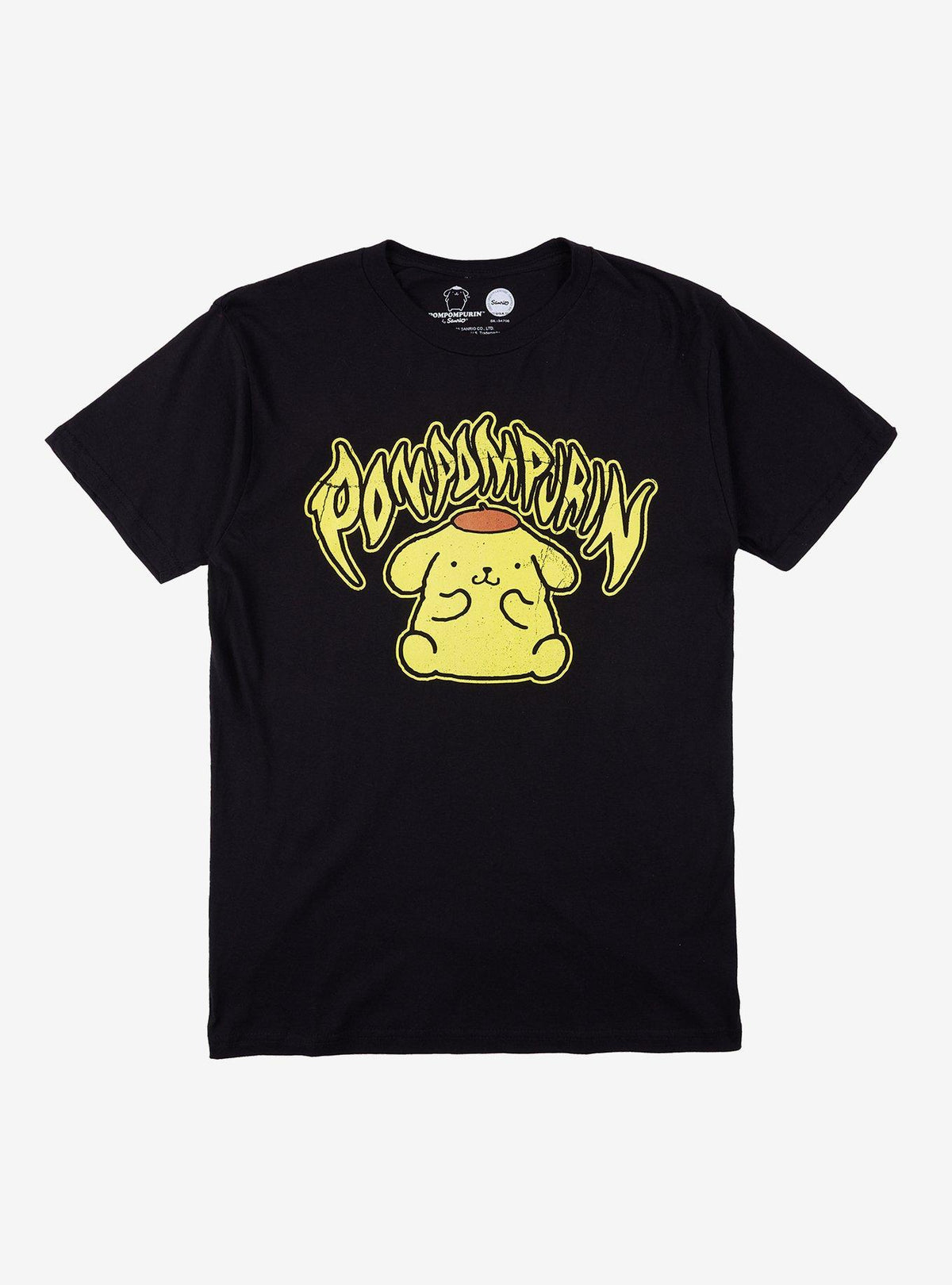 Pompompurin Metal Sitting Girls T-Shirt T-Shirt | Aesthetic Graphic | Trending Now