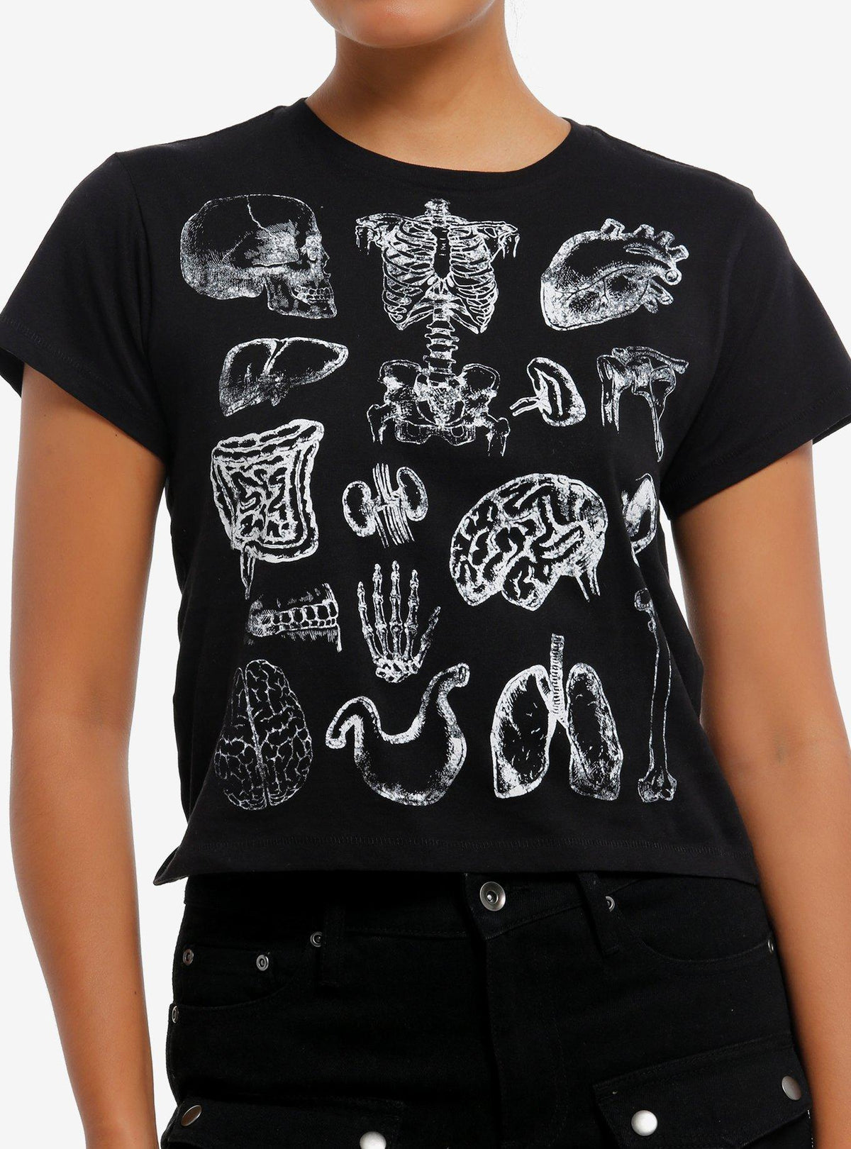 Anatomy Grid Girls Baby T-Shirt By Goodie Two Sleeves T-Shirt | Premium Graphic | Must-Have Style