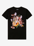 Autumn Ghost Rib Cage T-Shirt By Goodie Two Sleeves T-Shirt | High-Quality Print | Must-Have Style