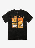 Gudetama Panel Collage Dark Wash T-Shirt T-Shirt | Trending Design | Must-Have Style