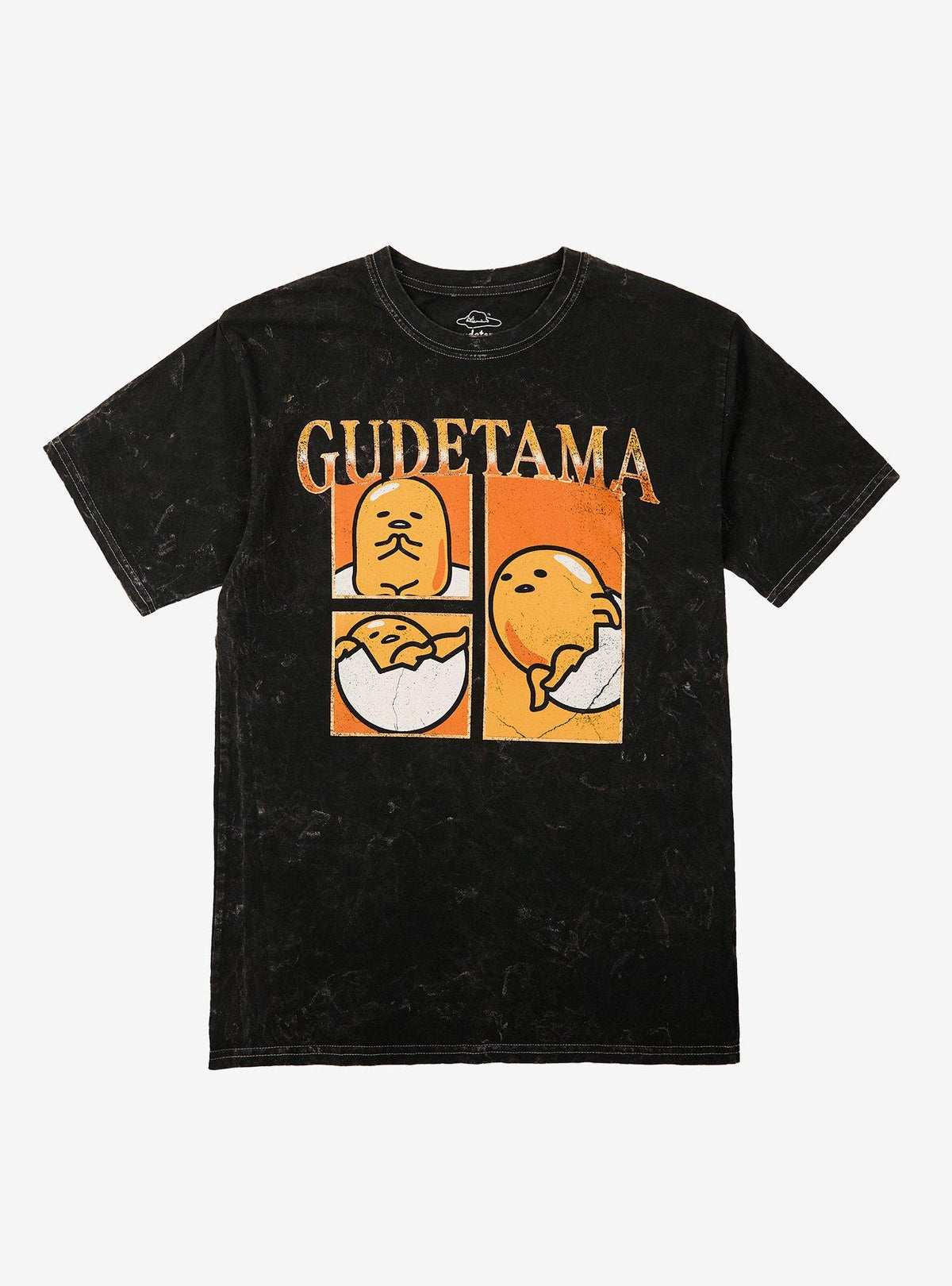 Gudetama Panel Collage Dark Wash T-Shirt T-Shirt | Trending Design | Must-Have Style