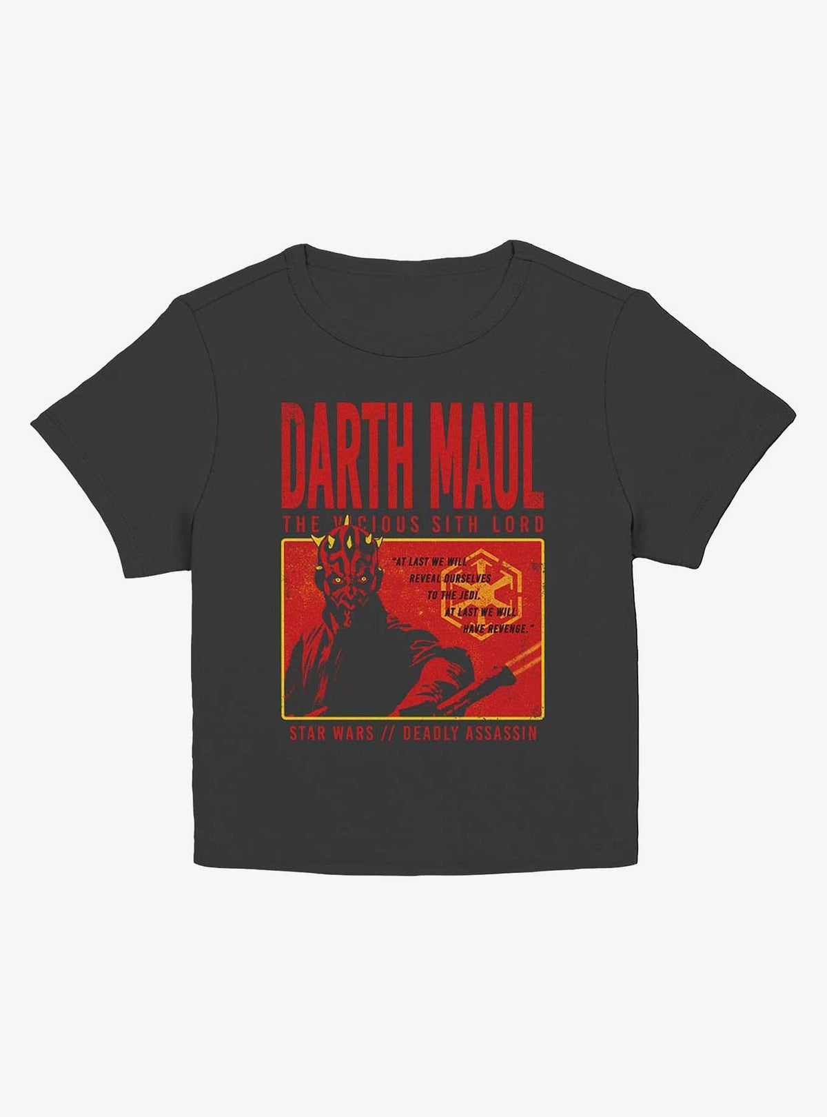 Star Wars Maul Horror Box Girls Baby T-Shirt T-Shirt | High-Quality Print | Great Gift Idea