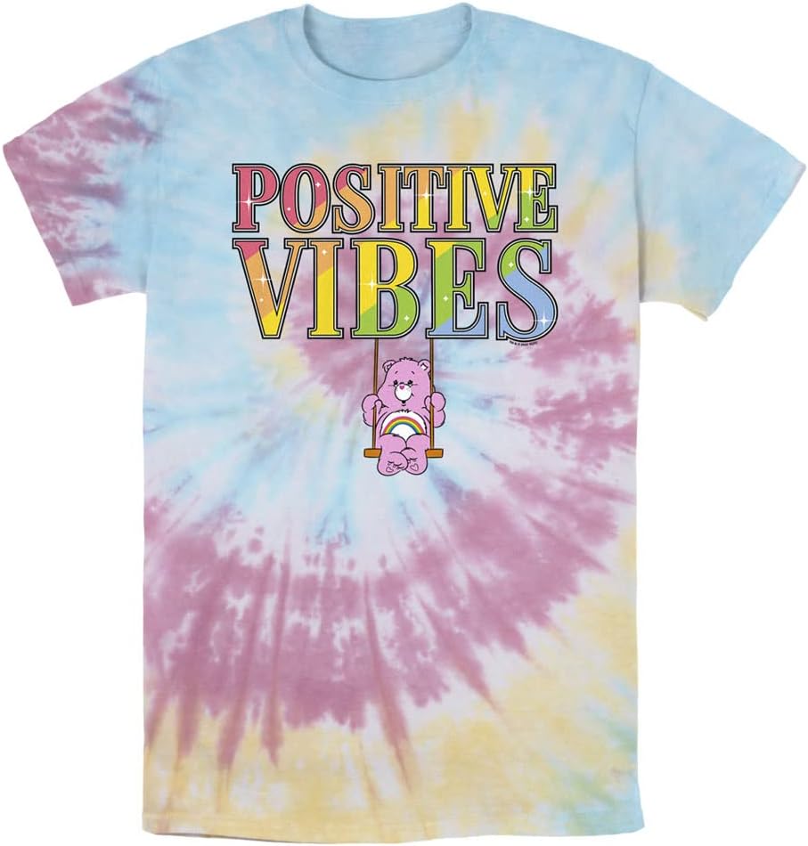 Fifth Sun Cheer Bear Vibes Young Men's Short Sleeve Tee Shirt T-Shirt | Best Seller