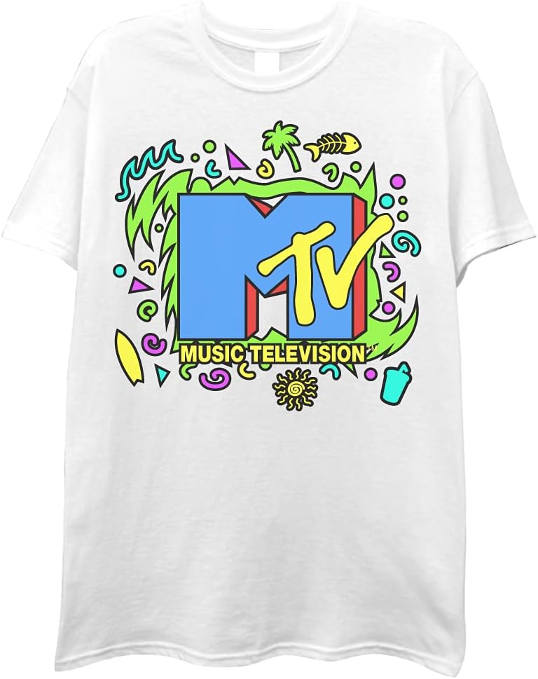 Mtv Men S Logo 90 S Retro Apparel Trending 2025 Viral US Style High Search Demand Premium Quality Best Seller Pick