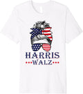KamalaHarris TimWaltz 2024 Messy Bun Premium T-Shirt T-Shirt | Best Seller