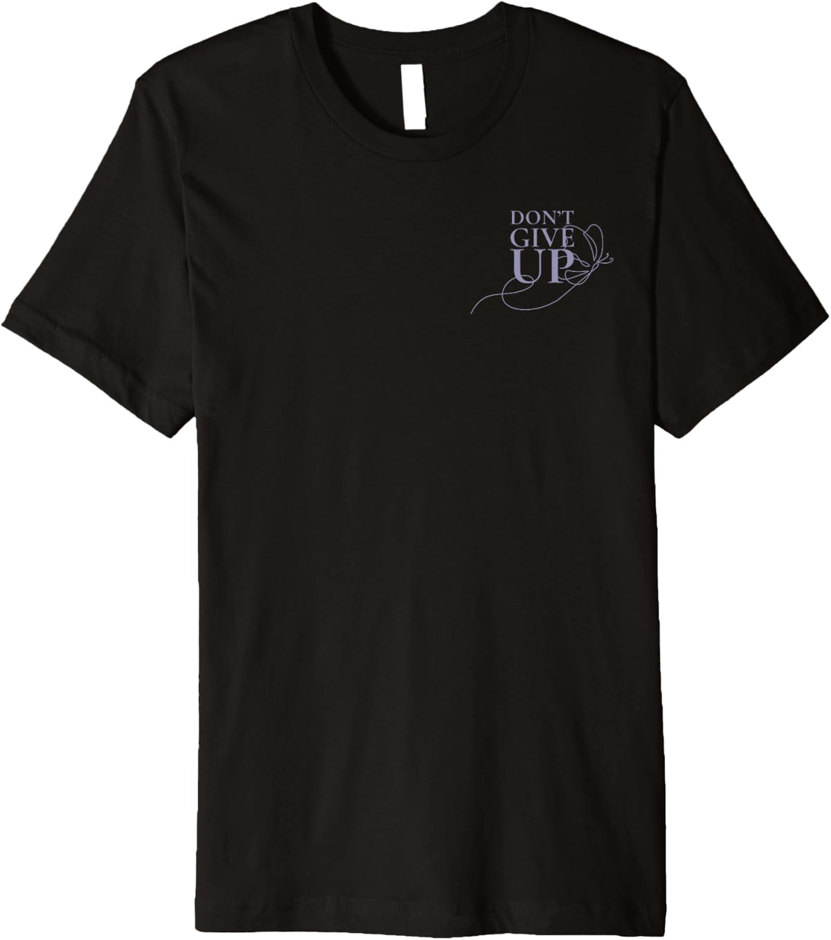 Don't Give Up Butterfly Inspirational Quote 2 Chronicles 15 Premium Apparel | US Viral Style