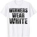 Winners Wear White Color War Camp Team Game Competition