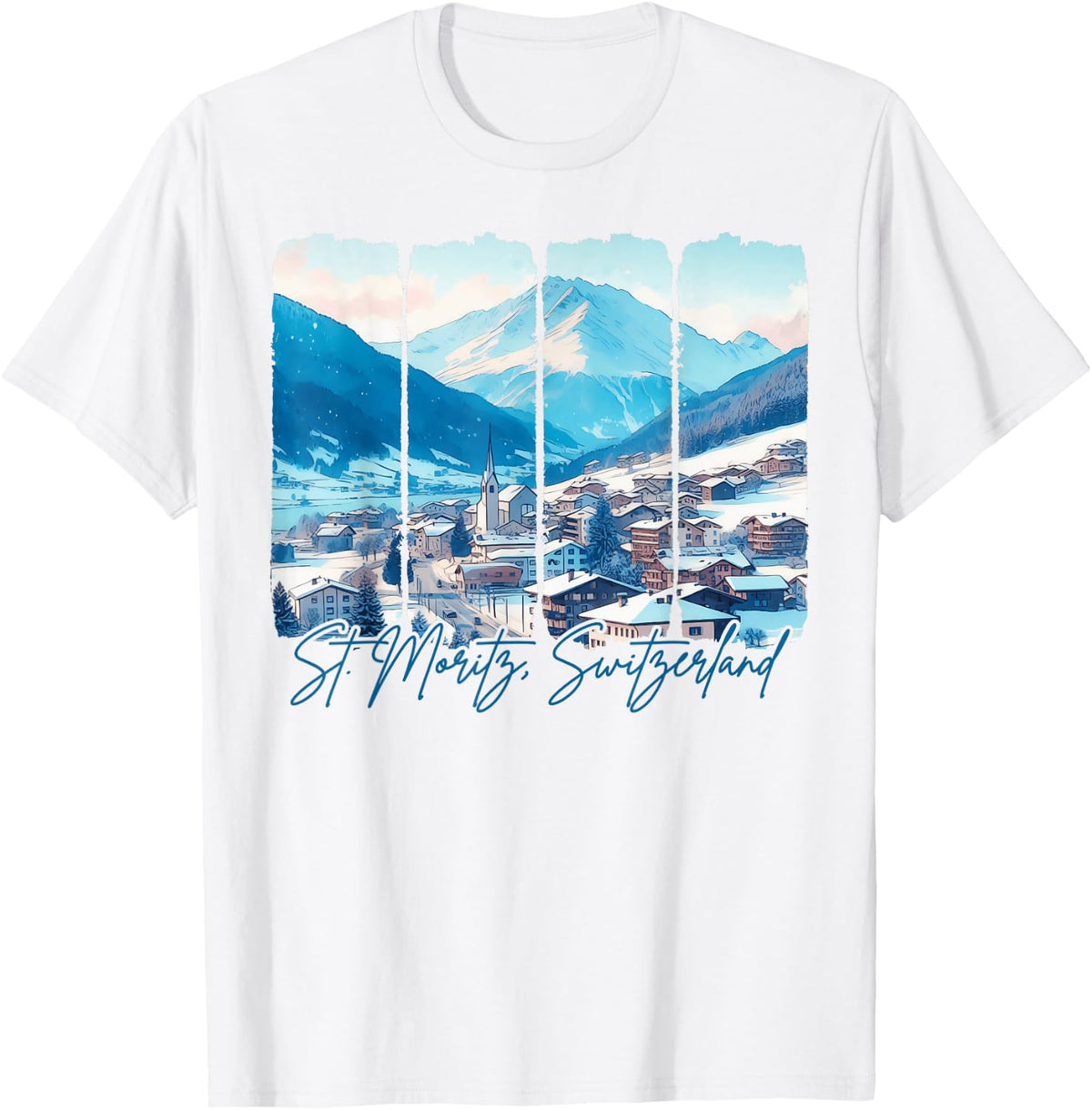 St. Moritz Switzerland Travel Meet Me In St. Moritz Vacation Apparel | Premium Quality
