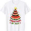 Christmas In July Watermelon Tree Beach Summer Hawaii Kids Apparel | Fan Favorite