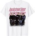 Backstreet Boys u2013 Group Photo Repeat Logo White