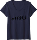 Womens Cool Tennis Design For Men Women Tennis Player Racket Sport V-Neck Apparel | Trending 2025