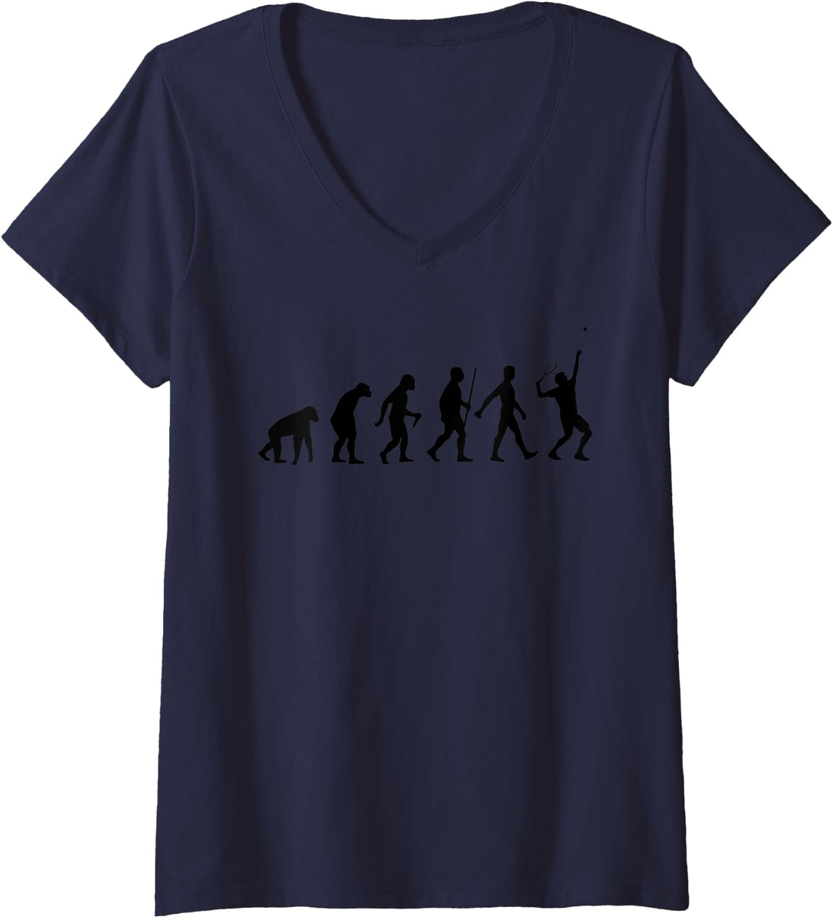 Womens Cool Tennis Design For Men Women Tennis Player Racket Sport V-Neck Apparel | Trending 2025