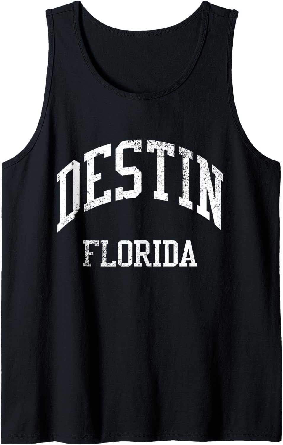 Destin Florida Retro 70s College Sports Style Tank Top Tank Top | US Viral Style