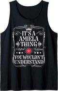 Amiela Name Its A Amiela Thing You Wouldn't Understand Tank Top Tank Top | Trending 2025