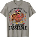 Turkey Gravy Beans and Rolls Casserole Funny Thanksgiving Apparel | Trending 2025