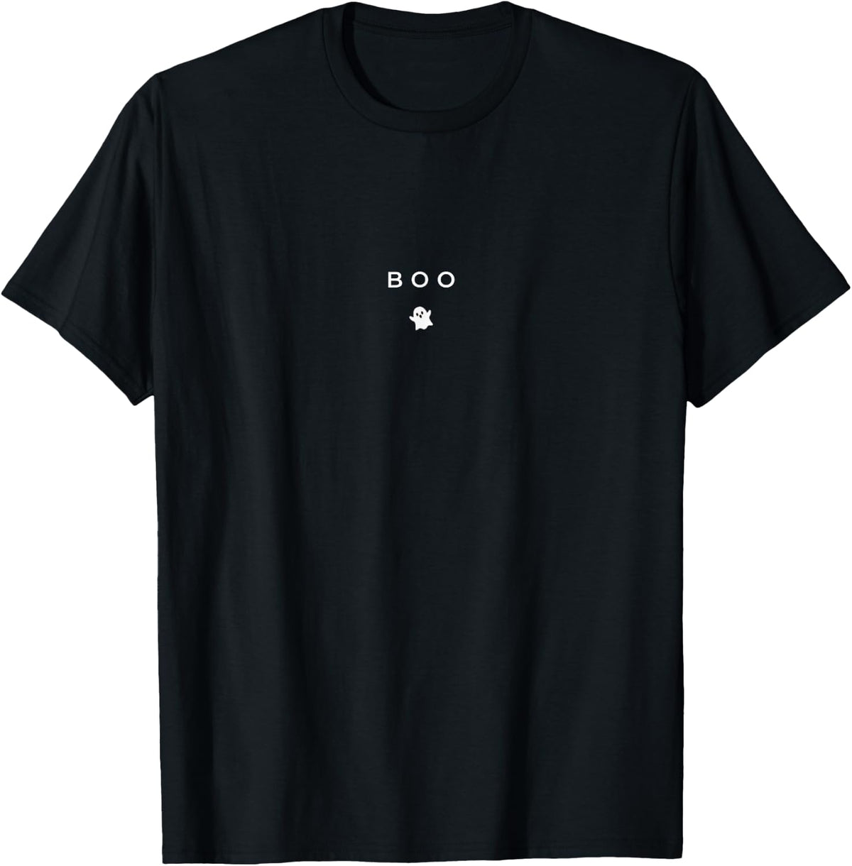 BOO Ghost Halloween Subtle Minimal Fall Funny Trick Treat