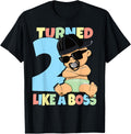 Baby 2nd Birthday Boy Girl 2 Years Like a Boss Kids Apparel | Fan Favorite