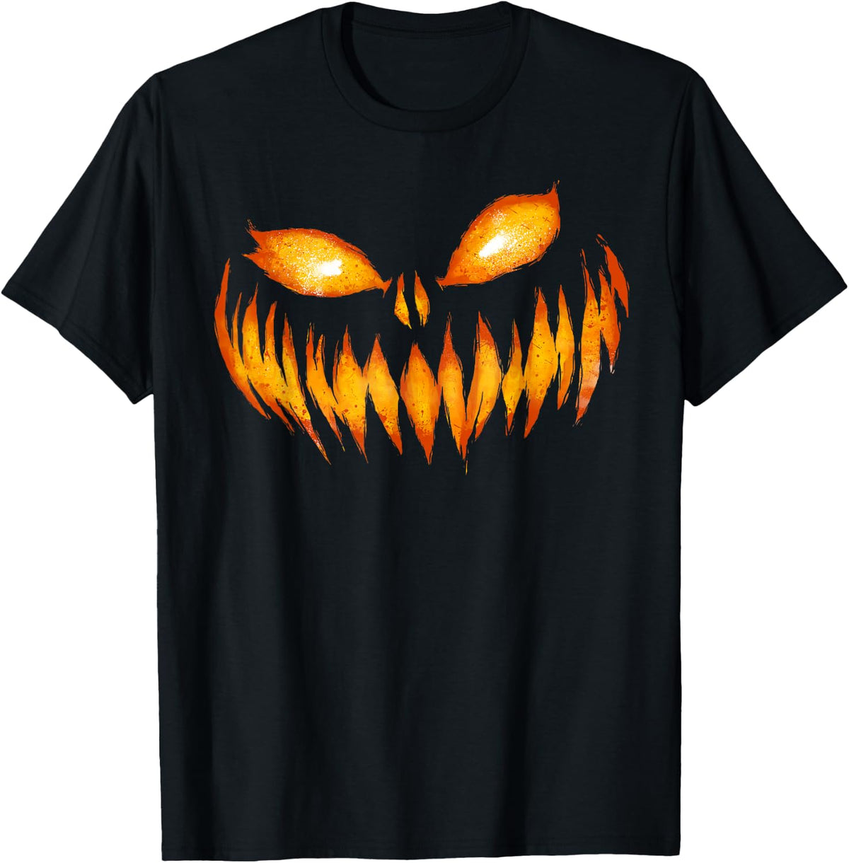 Jack O Lantern Scary Carved Pumpkin Face Halloween Costume