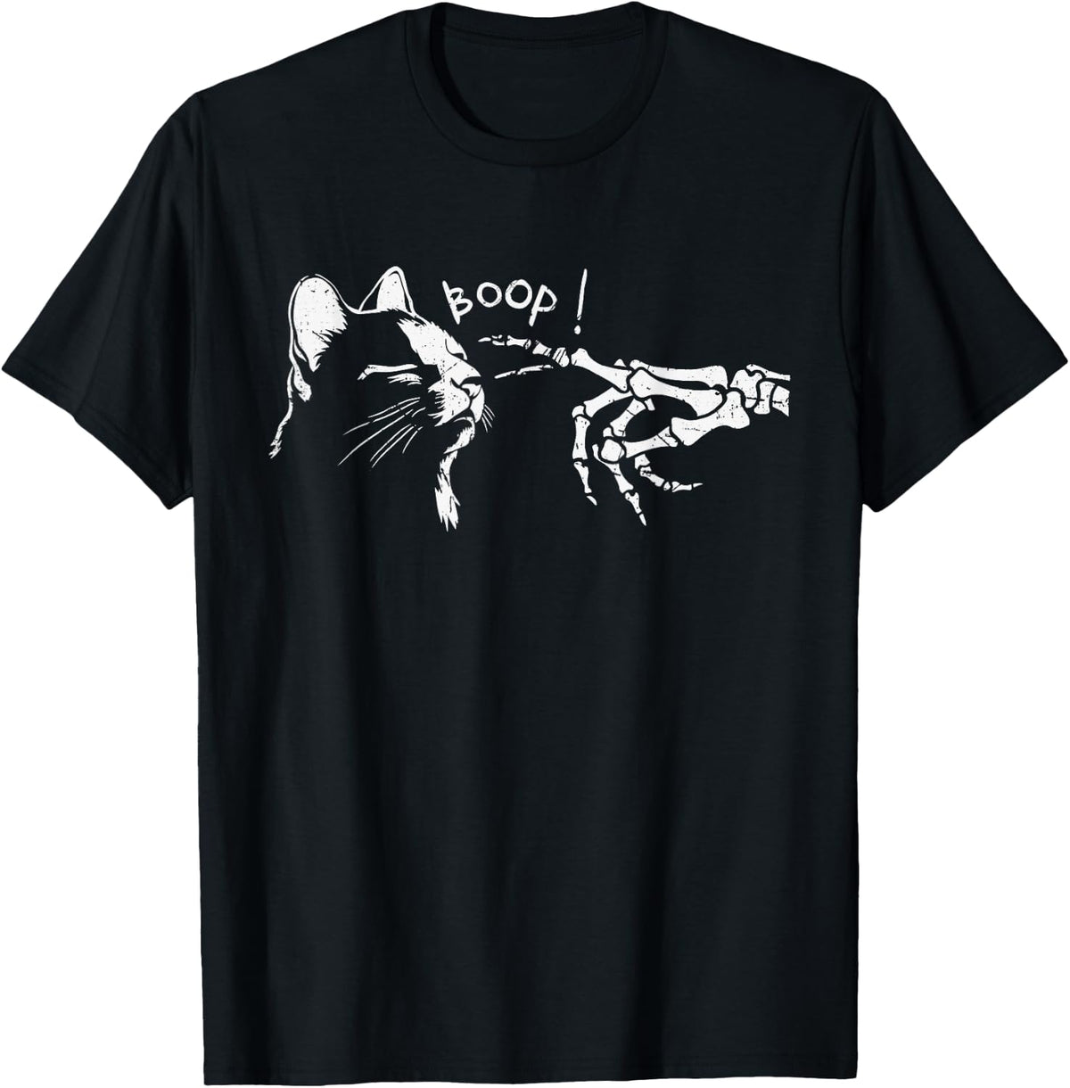 Cat Skeleton Hand Boop Halloween Costume Pet Kitty Meow