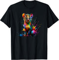 Colorful Splash Art Fossa Apparel | US Viral Style