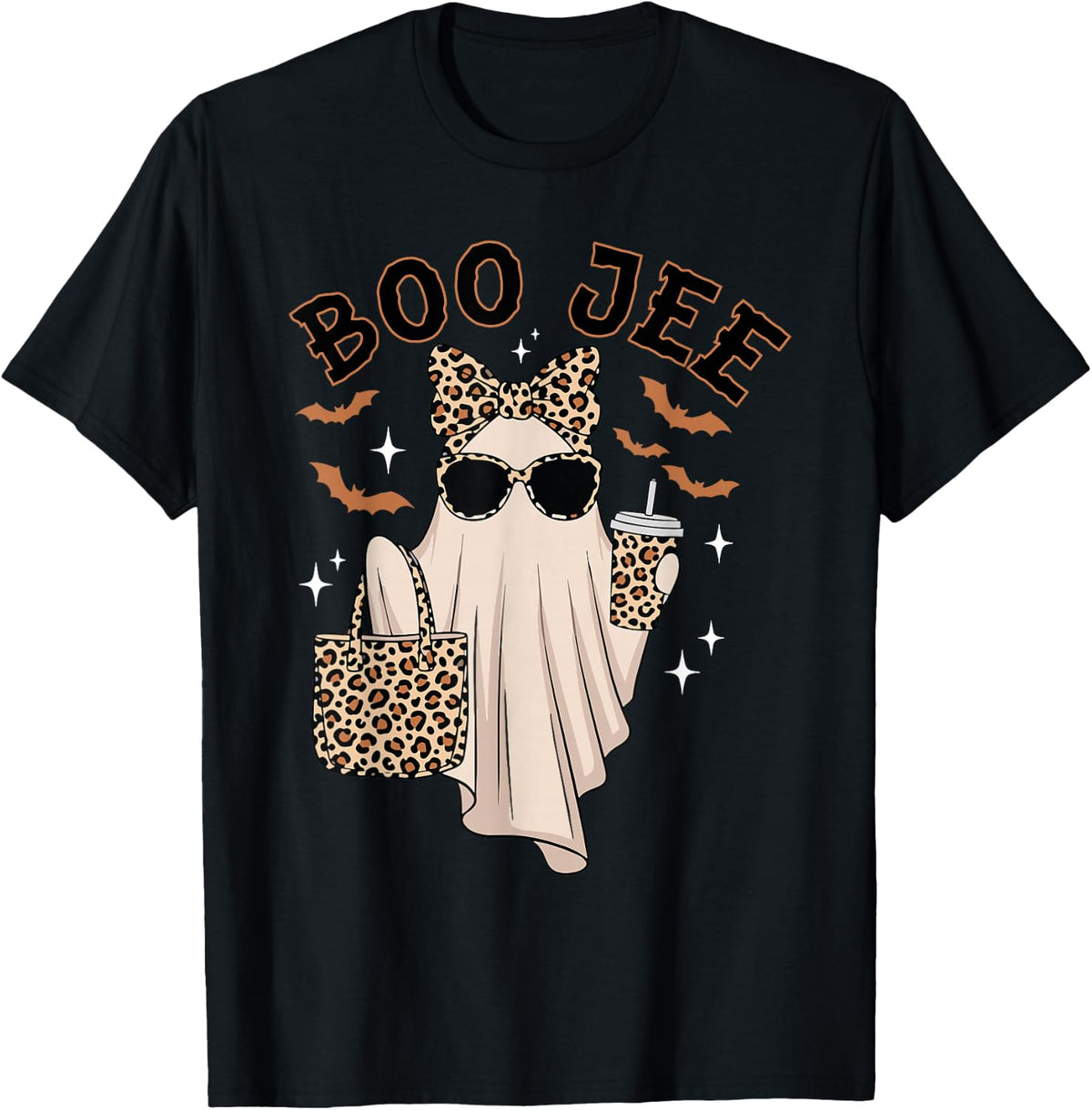 Boo JEE Boujee Pink Ghost Halloween October Vibes