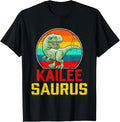 Kailee Saurus Family Reunion Last Name Team Funny Custom Apparel | Trending 2025