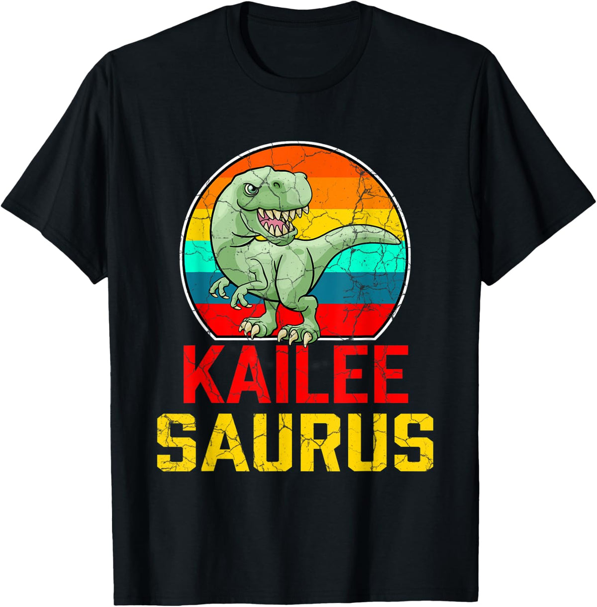 Kailee Saurus Family Reunion Last Name Team Funny Custom Apparel | Trending 2025