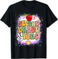 Second Grade Vibes Back To School 2nd Grade 1st Day Tie Dye Apparel | Premium Quality