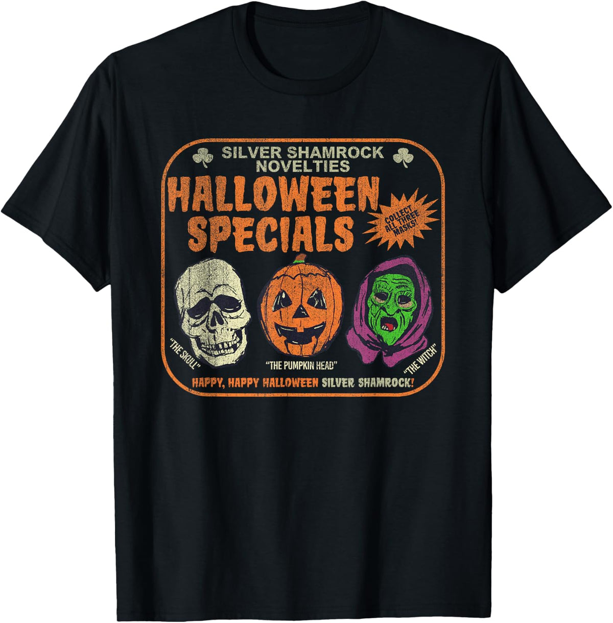 Silver Shamrock Novelties Halloween Specials Apparel Trending 2025 Viral US Style High Search Demand Premium Quality