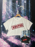 Busted Crop Top Tshirt Tour 2025 Kids Womens